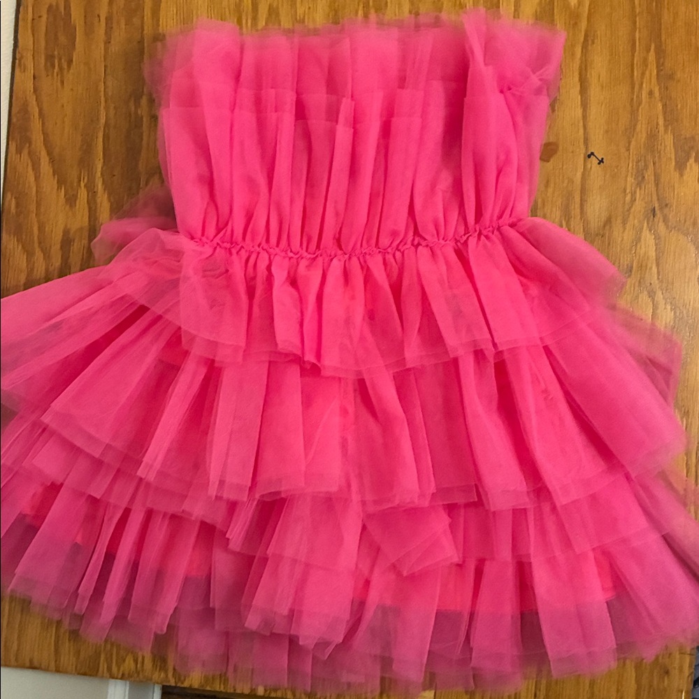 MARBLE Bright Pink Garment - Picture 4 of 4